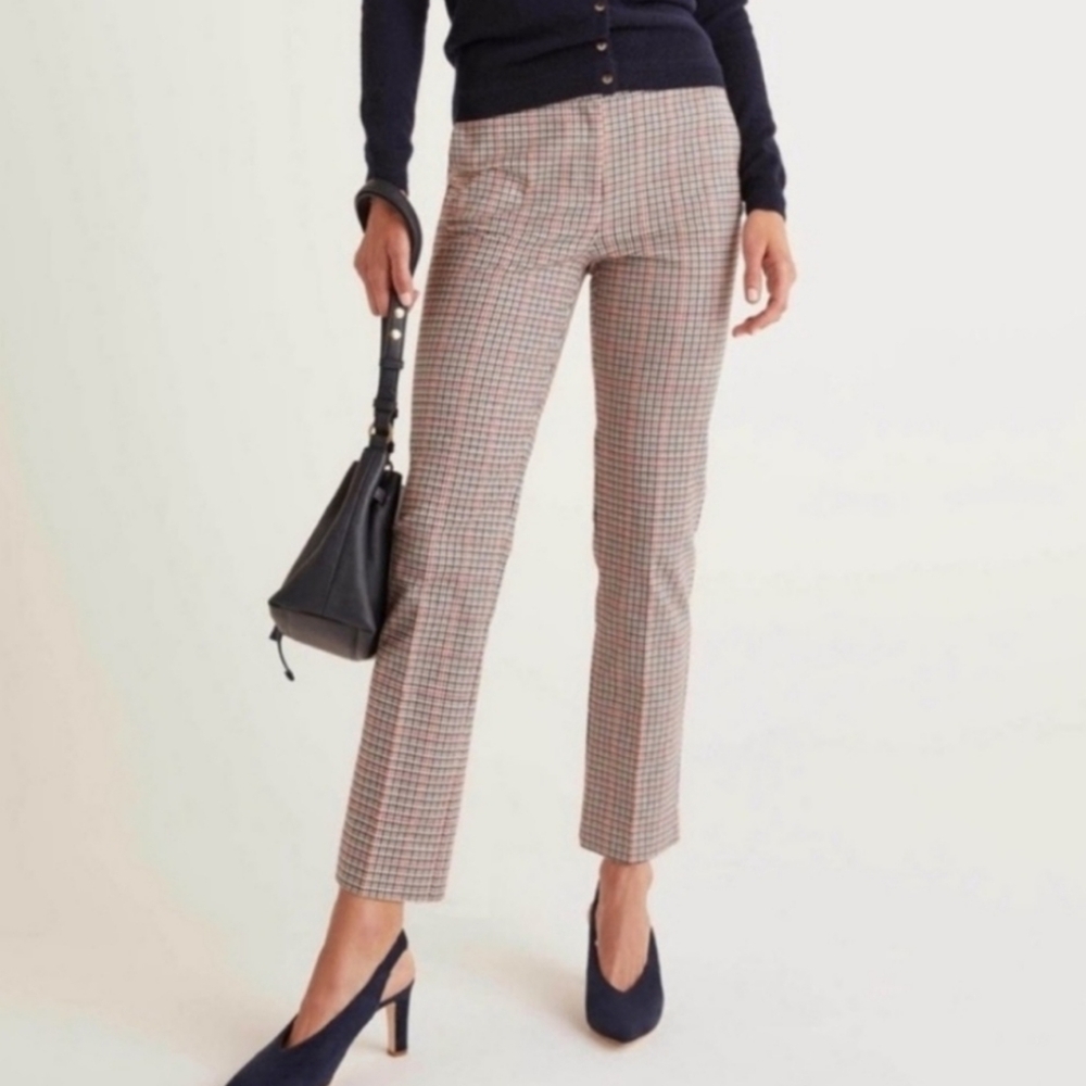 Boden Richmond Plaid Trousers